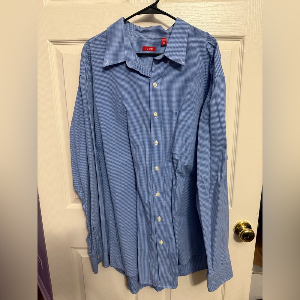 Izod Classic Blue Dress Shirt